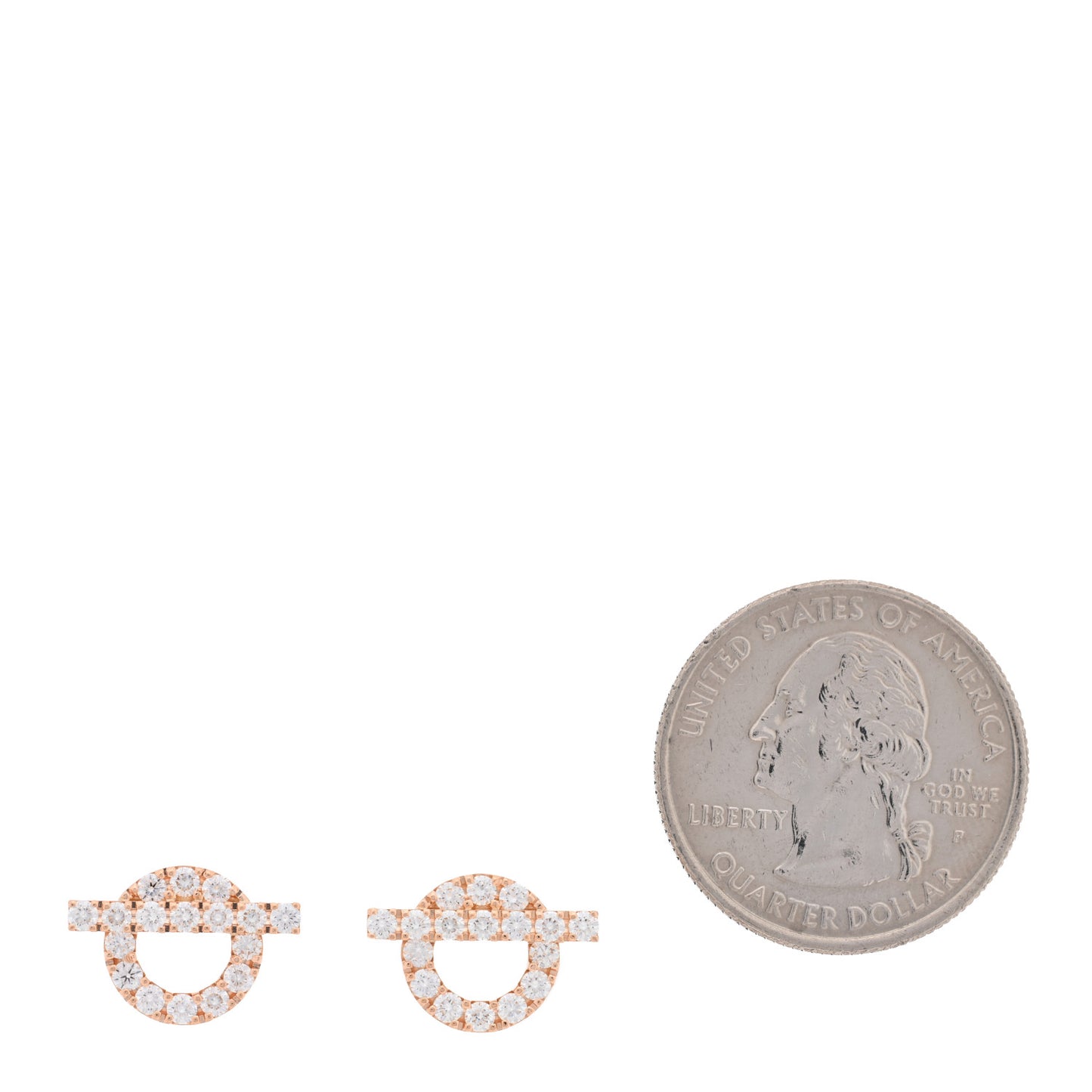 18K Rose Gold Diamond Finesse Earrings