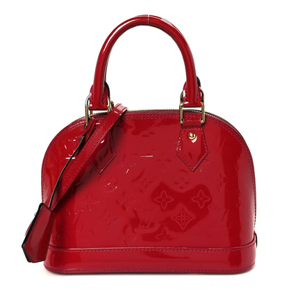 Louis Vuitton Vernis Alma BB Rose Indien 1 of 10