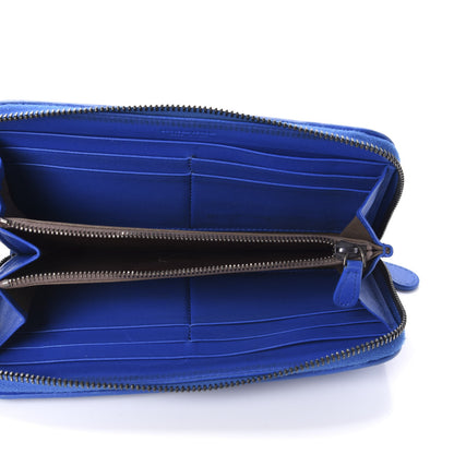 Bottega Veneta Nappa Intrecciato Zip Around Wallet Electrique 5 of 10