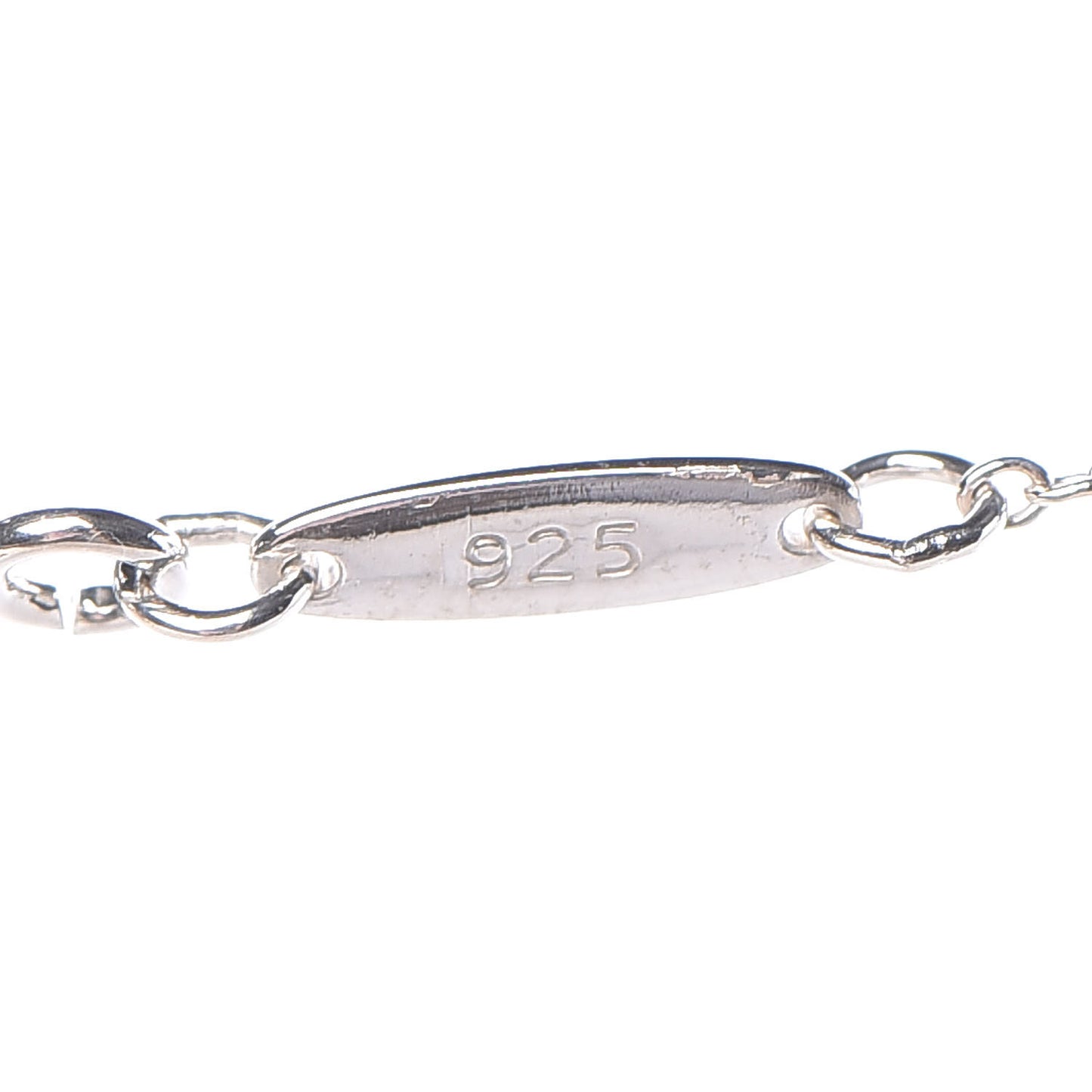 Sterling Silver Elsa Peretti Tear Drop Pendant Necklace