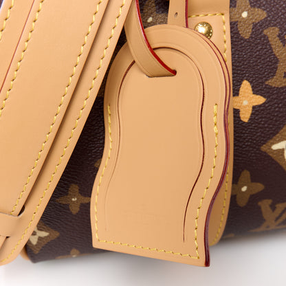 Louis Vuitton Monogram Craggy Keepall Bandouliere 25 Chocolate 6 of 11