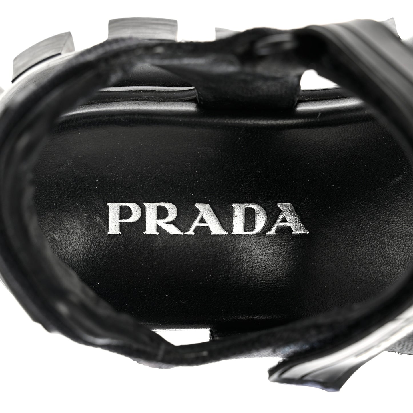 Rubber Nylon Velcro Womens Cloudbust Thunder 50mm Sandals 37 Black