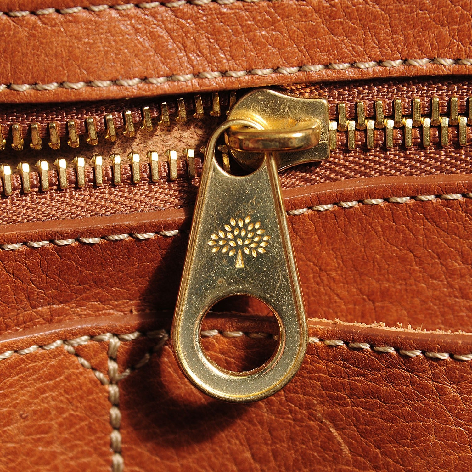 Mulberry Natural Calfskin Bayswater Oak 11 of 12