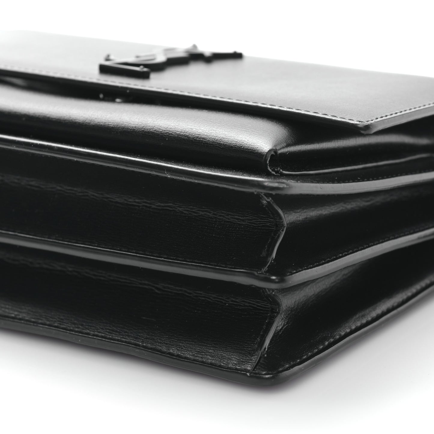 Calfskin Medium Monogram Monochrome Sunset Black