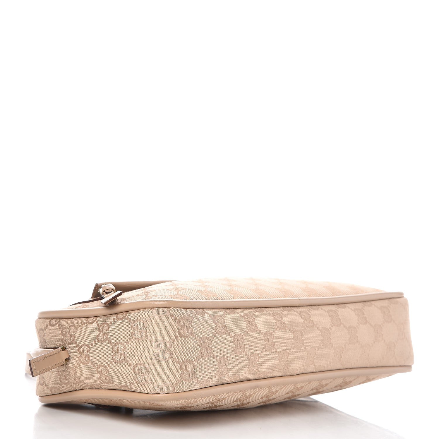 Gucci Monogram Satchel Beige 4 of 11