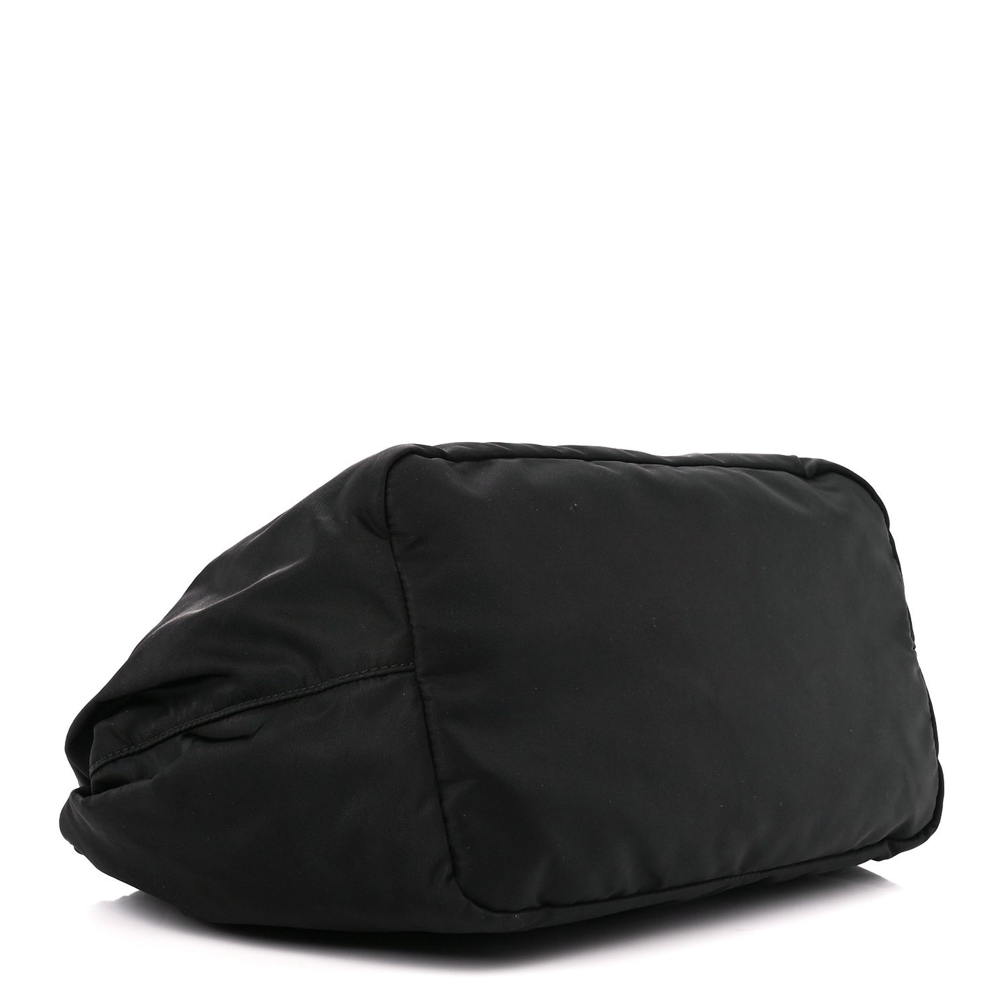 Tessuto Nylon Bow Shoulder Bag Black