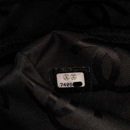 Chanel Calfskin Contrast Stitch Surpique Bowler Black 8 of 8