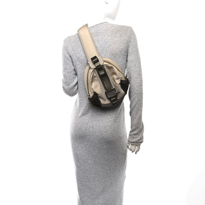 Givenchy Nylon Nubuck G-Trail Small Sling Bag Taupe Anthracite Sand 2 of 9