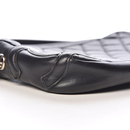 Chanel Calfskin Quilted Cambon Pochette Black 17 of 19