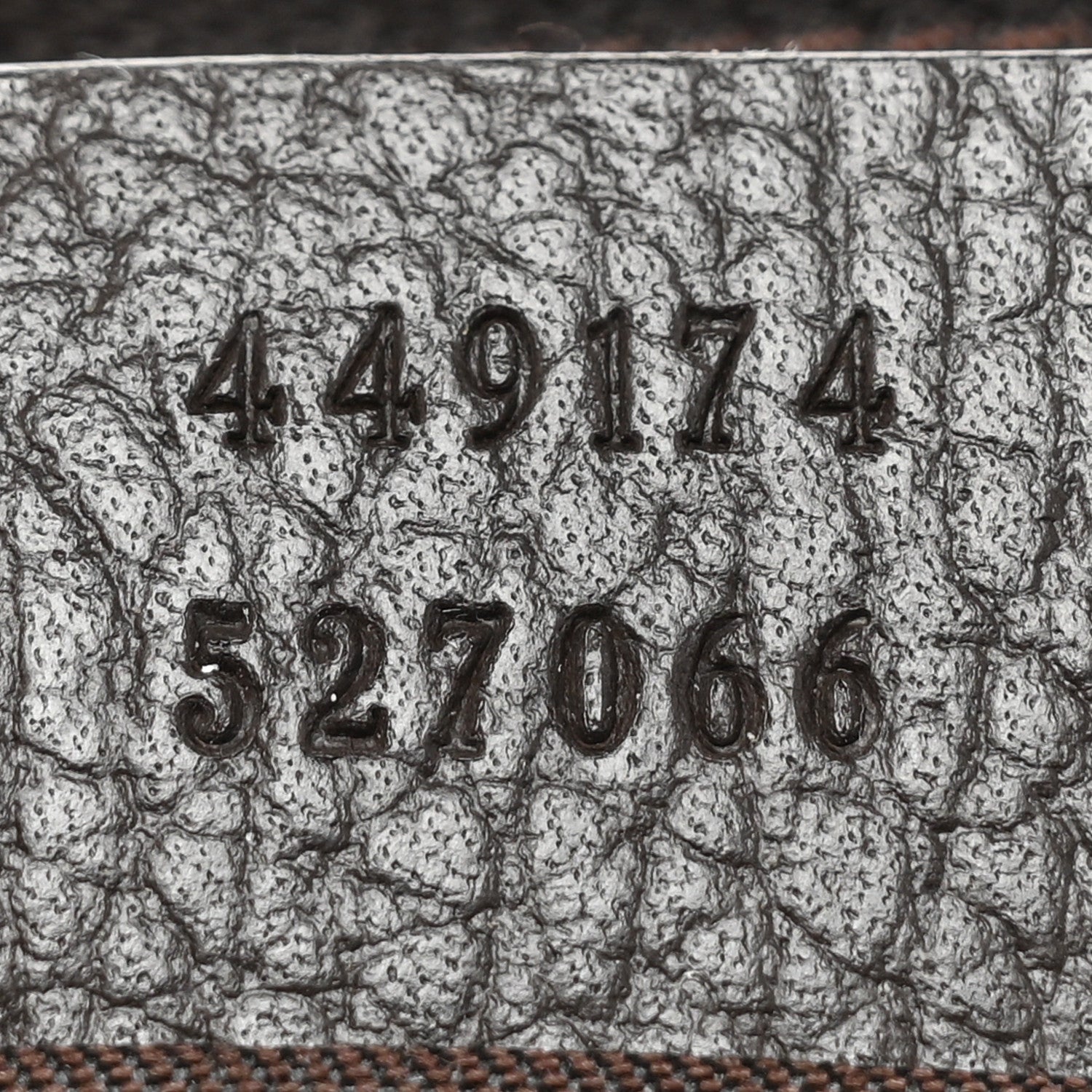 Gucci Monogram Belt Bag Dark Brown 8 of 10