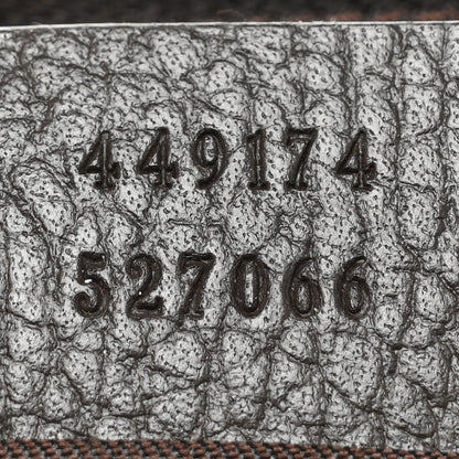 Gucci Monogram Belt Bag Dark Brown 8 of 10