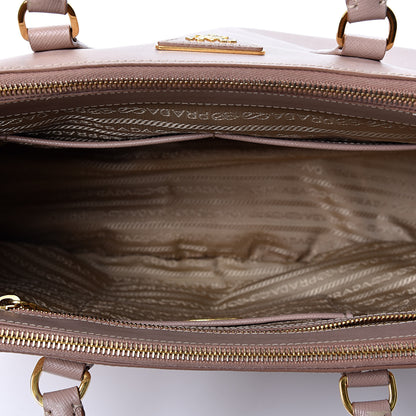 Prada Saffiano Medium Galleria Double Zip Tote Cammeo 4 of 9