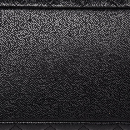 Chanel Caviar Quilted Grand Shopping Tote GST Black 16 of 16