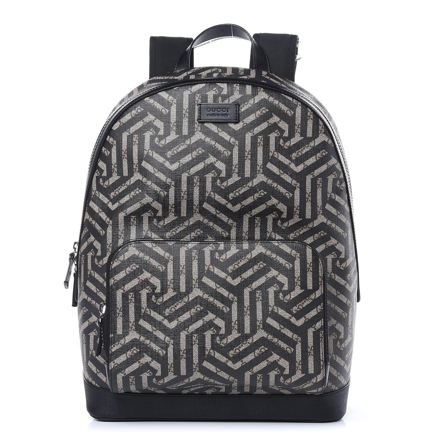 Gucci GG Supreme Monogram Caleido Medium Day Backpack Black 1 of 10