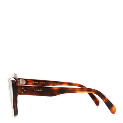 Celine Acetate Cat Eye Sunglasses CL40199I Tortoise 3 of 7