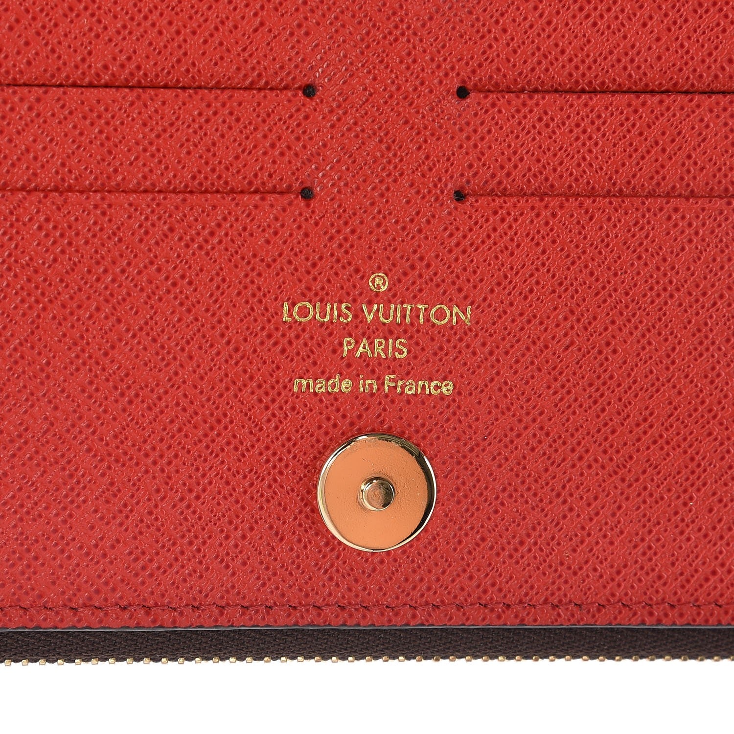 Louis Vuitton Monogram Adele Wallet Coquelicot 6 of 9