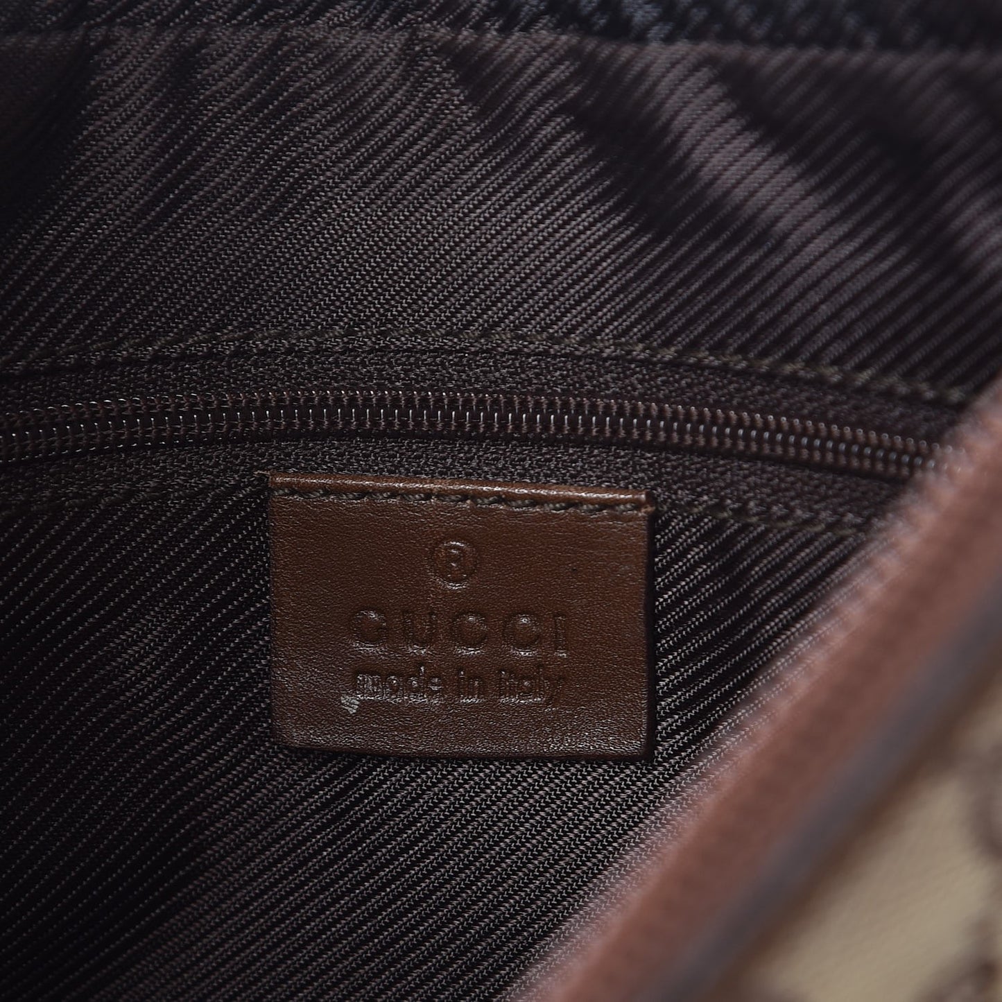 Monogram Shoulder Bag Brown