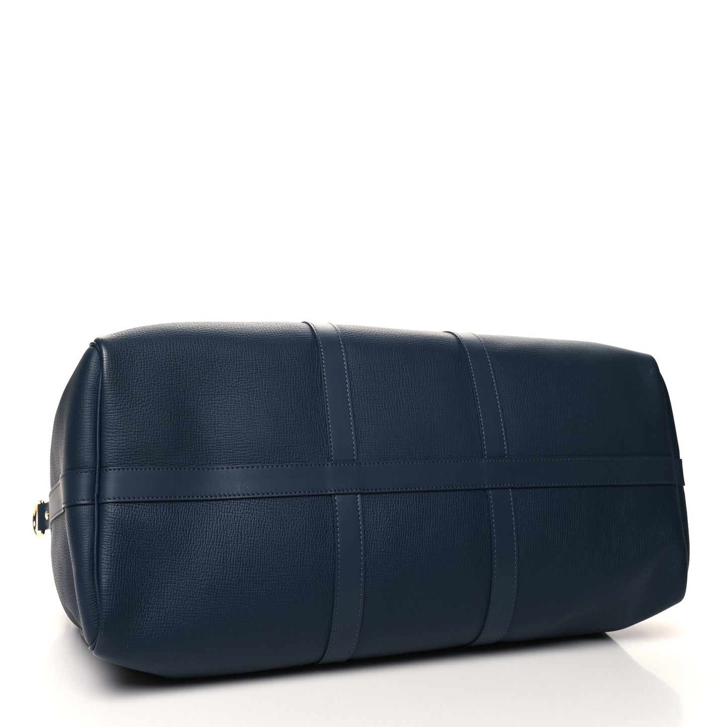 X NIGO Taurillon Monogram Denim Drip Keepall Bandouliere 50 Blue