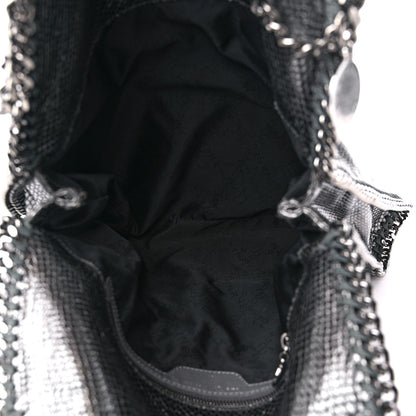Stella McCartney Metallic Snake Print Small Falabella Tote Ruthenium 5 of 10