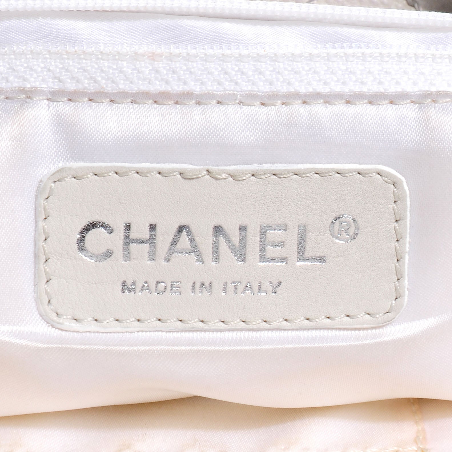 Chanel Calfskin Baby Coco Cabas White 6 of 7