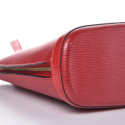 Louis Vuitton Epi Lussac Castillan Red 9 of 10