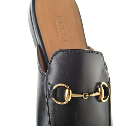 Gucci Calfskin Womens Princetown Slippers 38.5 Black 9 of 11