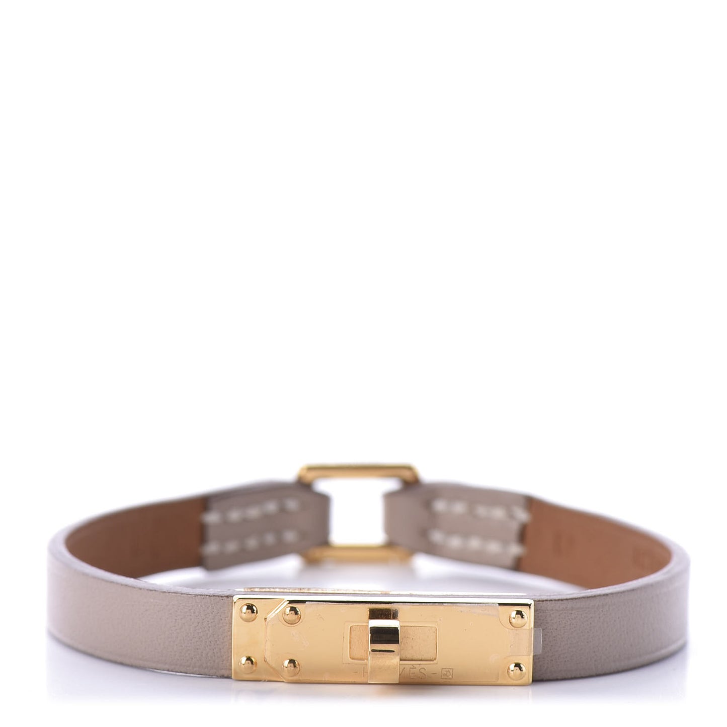 Tadelakt Micro Kelly Bracelet M Argile