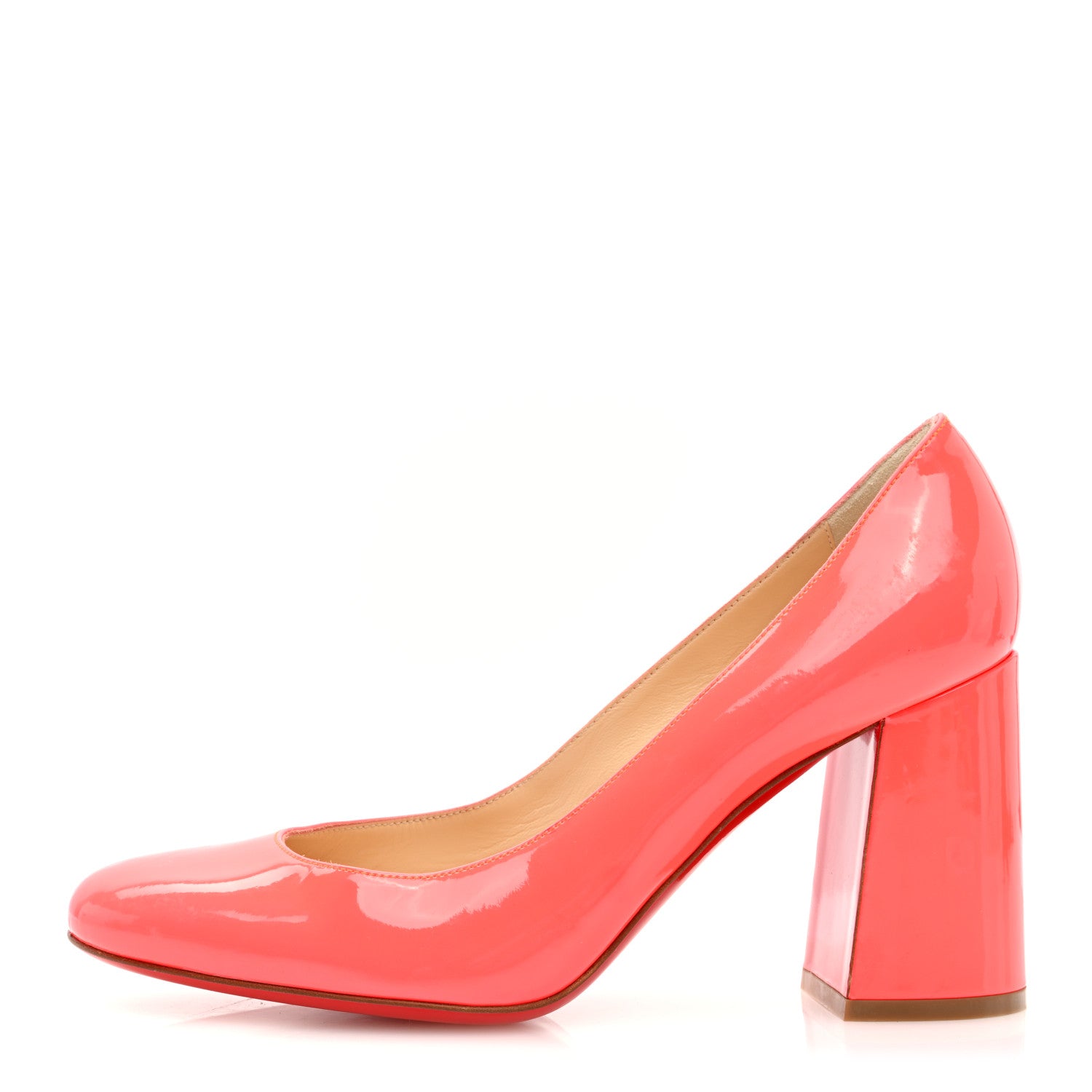 Christian Louboutin Patent Baobab 85 Pumps Smoothie 37.5 1 of 7