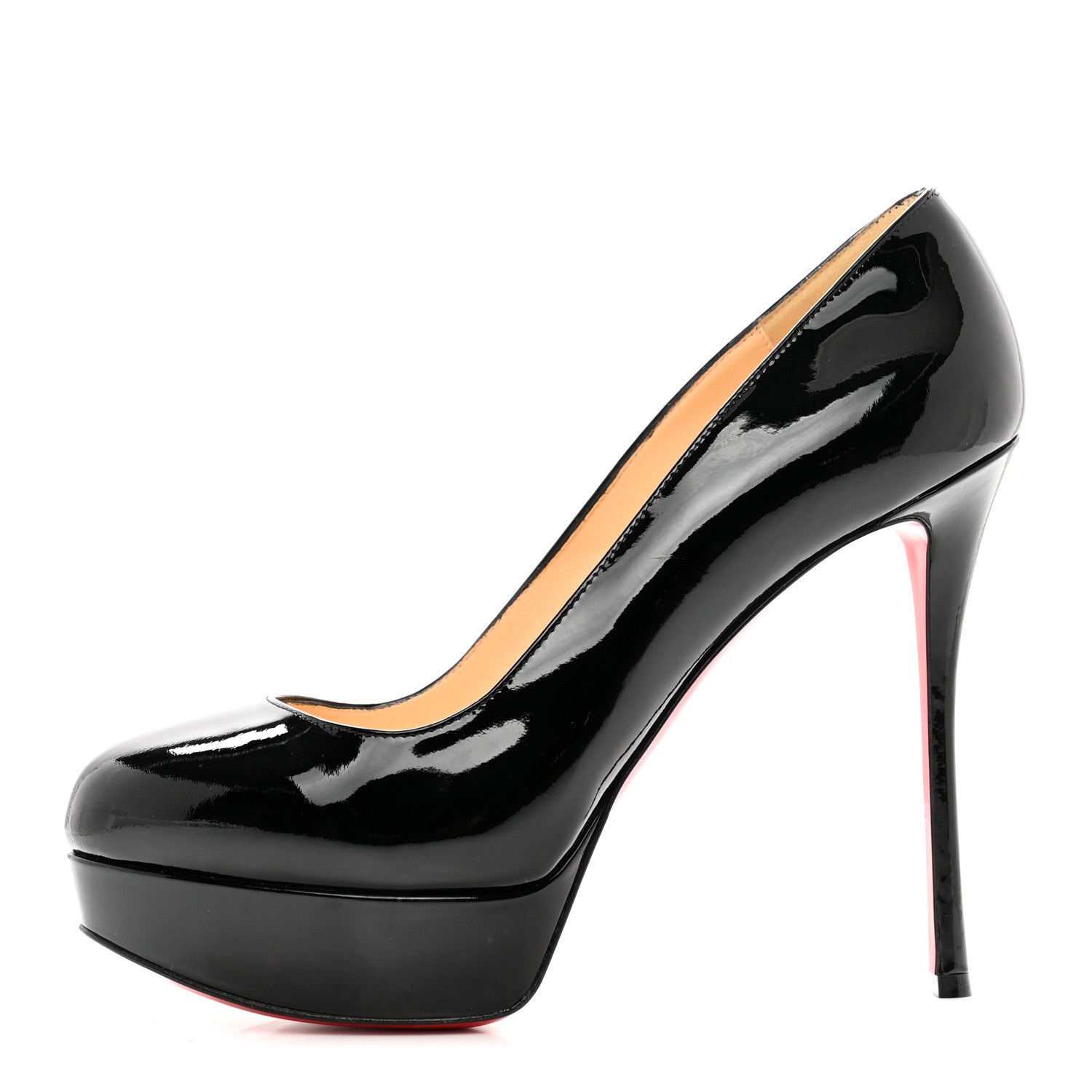 Christian Louboutin Patent Dirditta 130 Platform Pumps 39 Black 1 of 8
