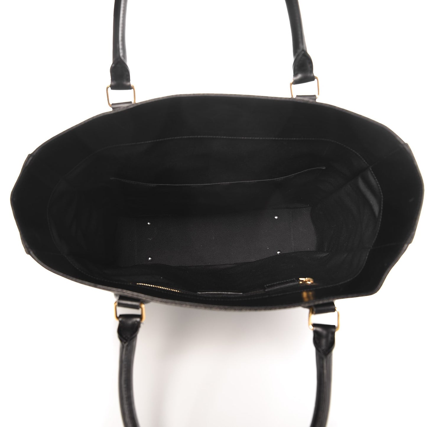 Toile Classic Monogram Tote Bag Black