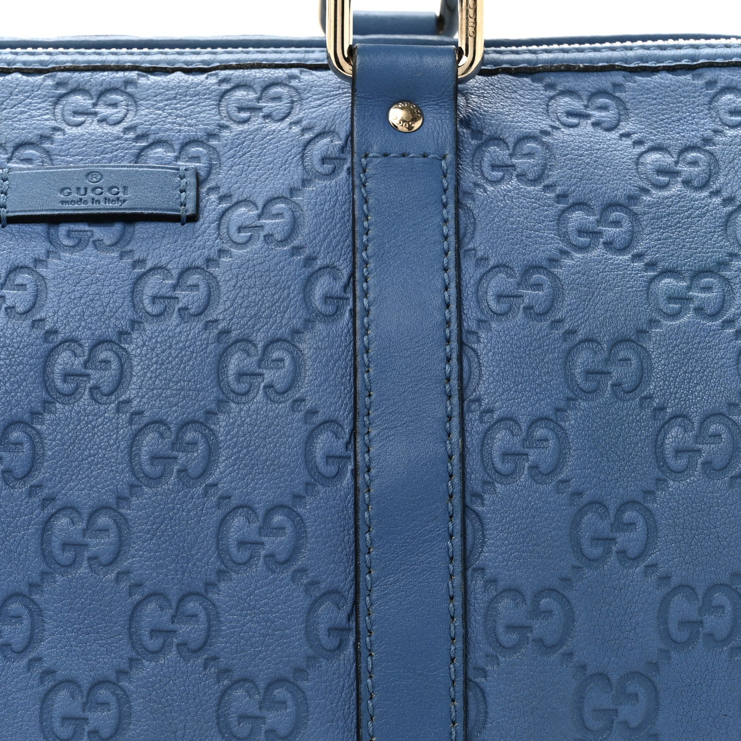 Gucci Guccissima Medium Joy Boston Blue 8 of 14