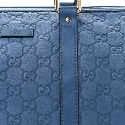Gucci Guccissima Medium Joy Boston Blue 8 of 14