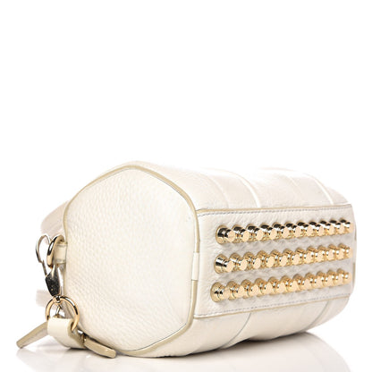 Alexander Wang Pebbled Lambskin Mini Rockie White Gold Hardware 4 of 16