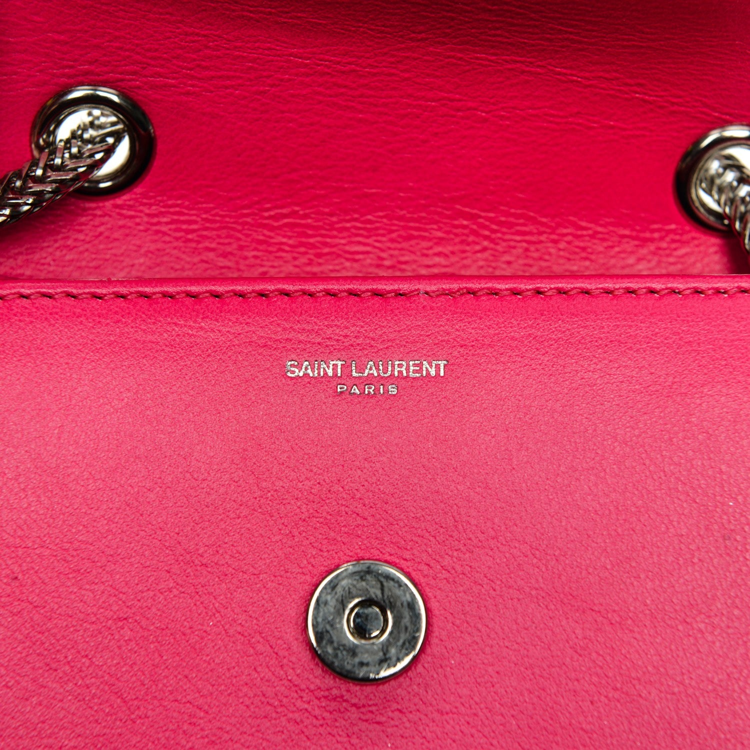 Saint Laurent Calfskin Mini Betty Pink 5 of 9