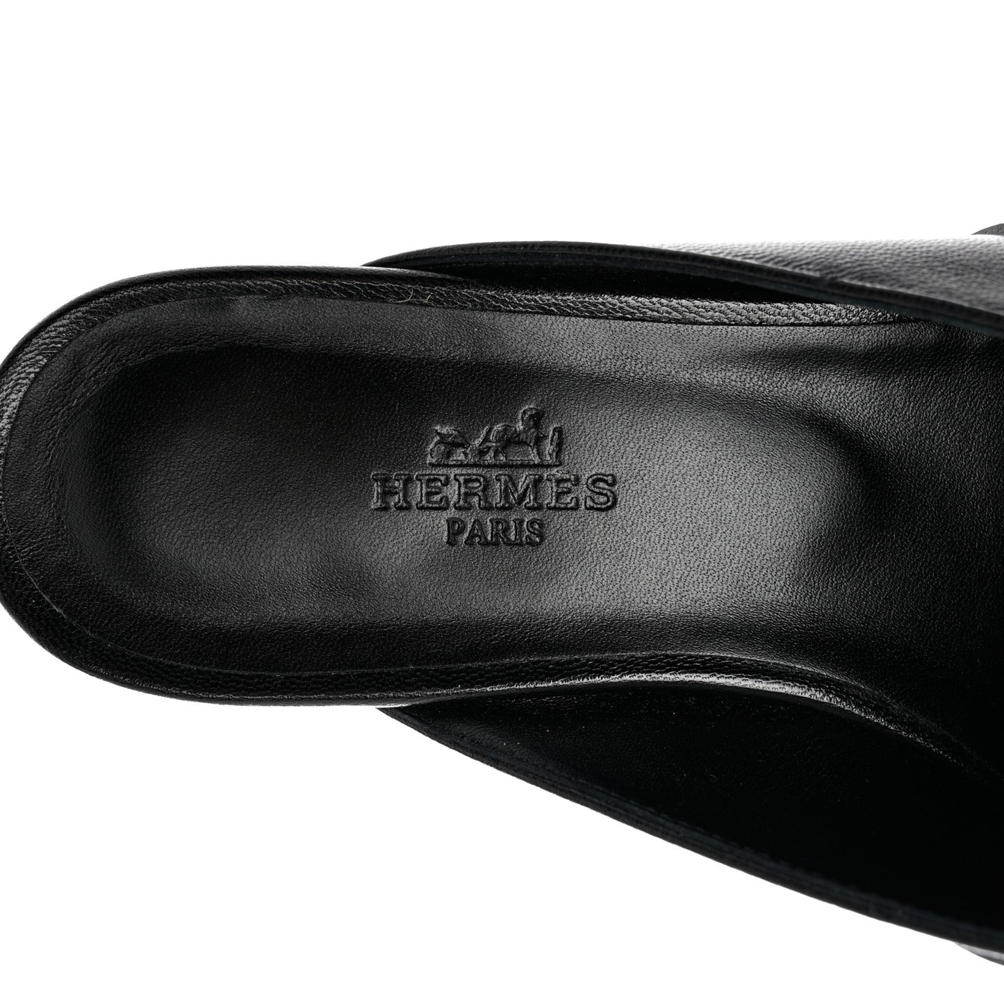 Goatskin Oz Mules 36.5 Black