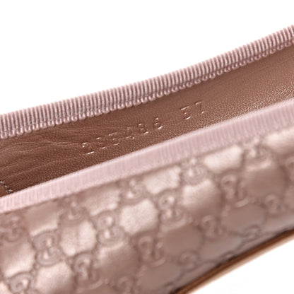 Gucci Microguccissima Flats 37 Dark Cipria 9 of 11