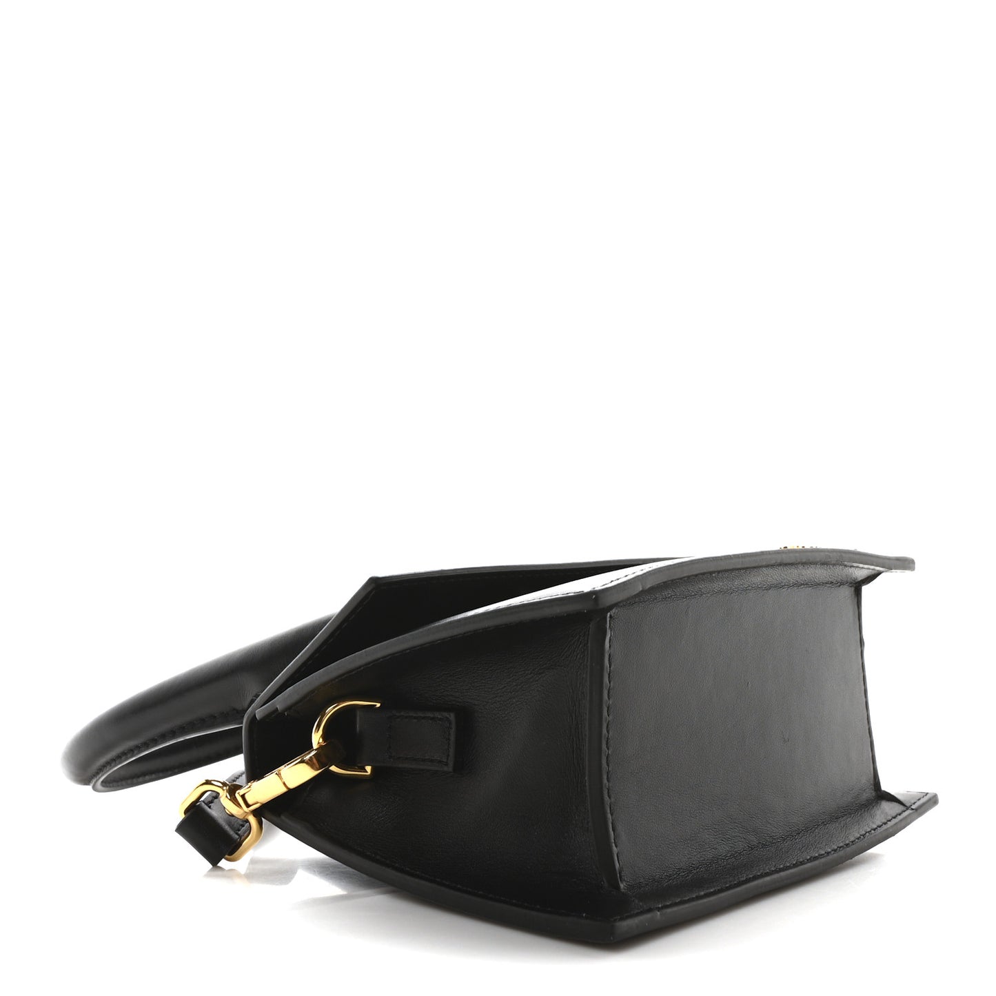 Smooth Calfskin Le Chiquito Moyen Black