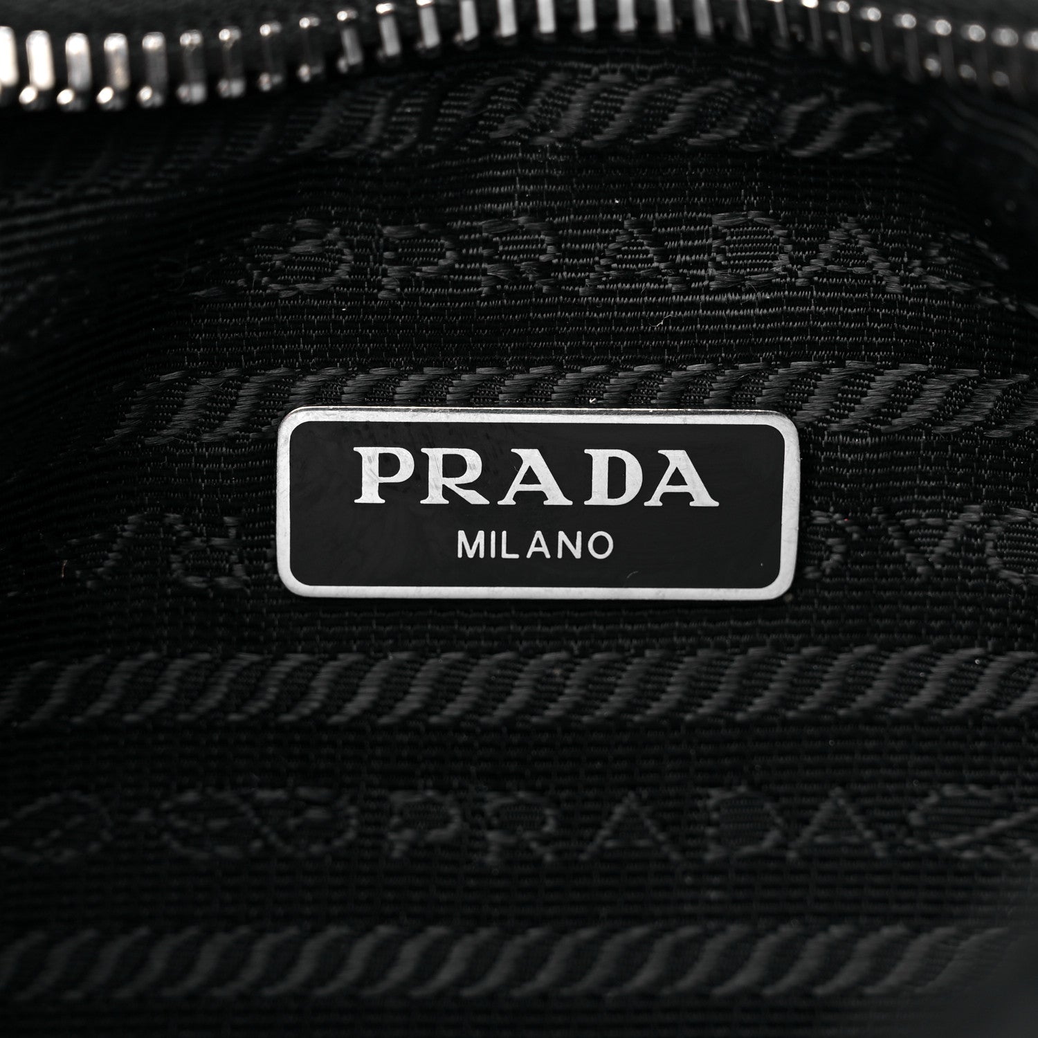 Prada Nylon Re-Edition 2005 Shoulder Bag Black 7 of 11