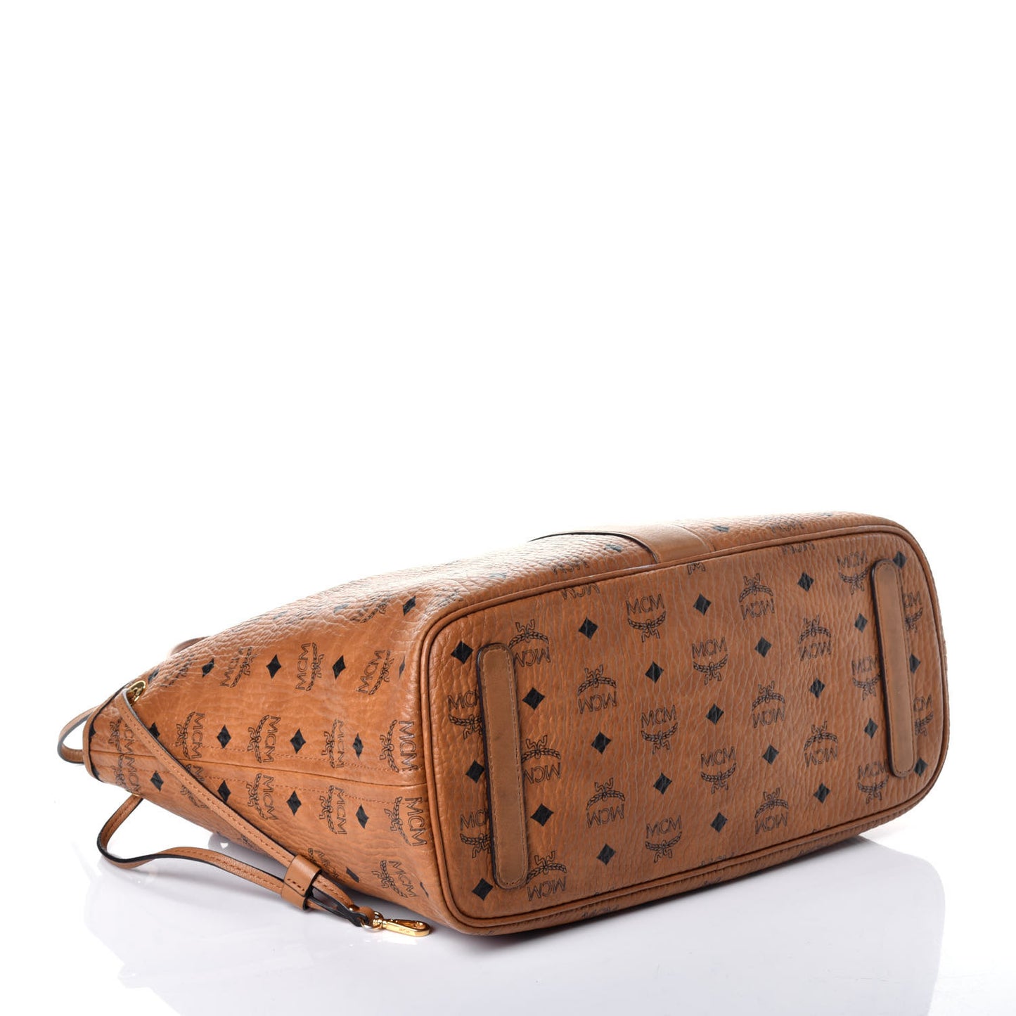 Visetos Medium Liz Reversible Shopper Tote Cognac