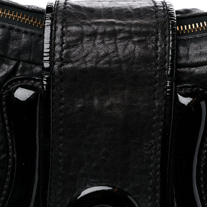 Fendi Nappa Patent B Buckle Hobo Black 14 of 18