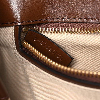 Chloe Calfskin Suede Medium C Shoulder Bag Sharp Brown 7 of 10