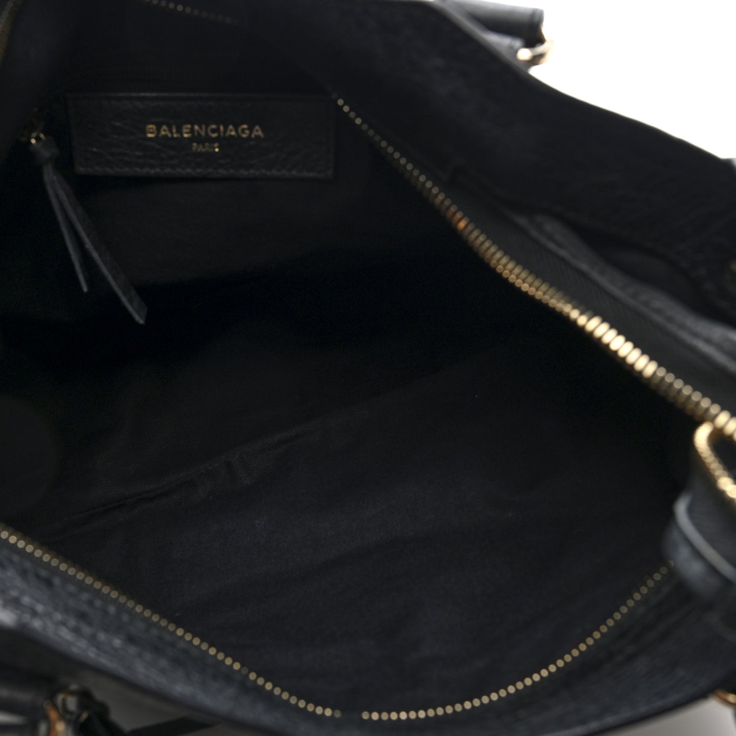 Agneau Classic Gold Hardware Town Black
