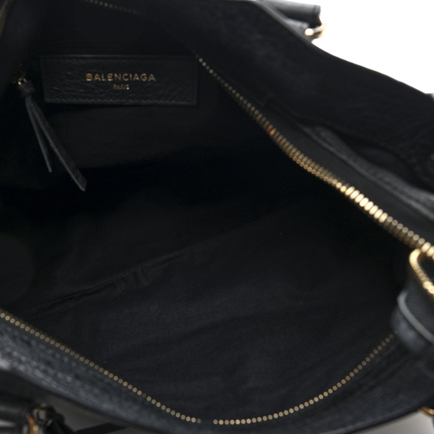 Balenciaga Agneau Classic Gold Hardware Town Black 5 of 10