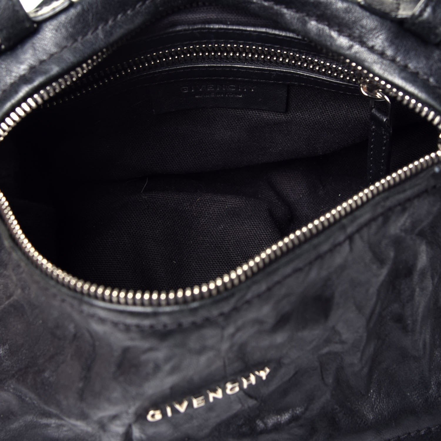 Givenchy Tumbled Sheepskin Mini Pandora Black 5 of 9