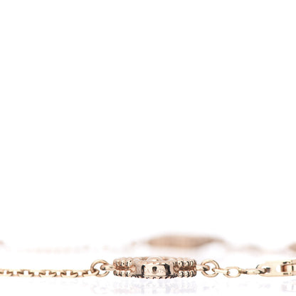 Van Cleef & Arpels 18K Rose Gold 6 Motifs Sweet Alhambra Bracelet 7 of 8