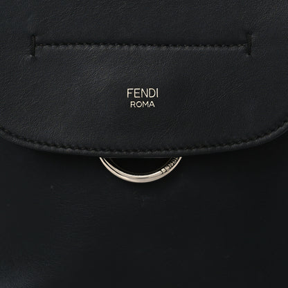 Fendi Vitello Century Opaco Mini Back to School Backpack Black 8 of 10