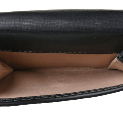 Chloe Grained Calfskin Marcie Square Wallet Black 5 of 10