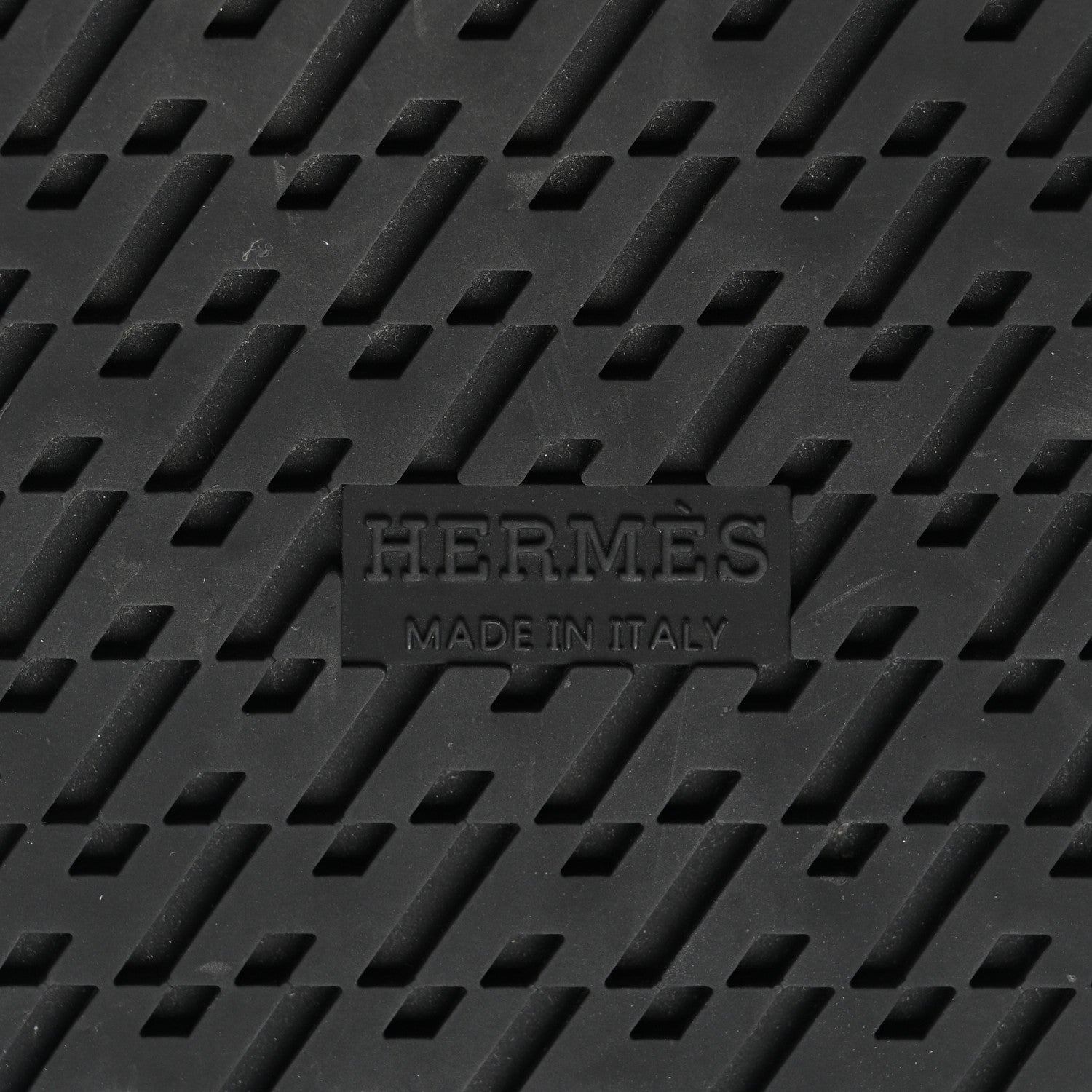 Hermes Calfskin Womens Chypre Sandals 38 Black 6 of 9