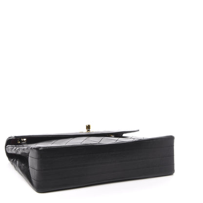 Chanel Lambskin Quilted Medium Single Flap Black 4 of 10