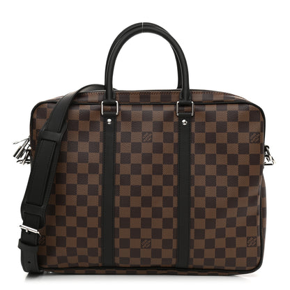 Louis Vuitton Damier Ebene Porte-Documents Voyage PM 1 of 9
